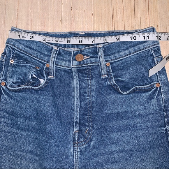 Mother The Tomcat Ankle Fray in Arigato Mr. Roboto Women’s Size 24 Medium Wash - Picture 10 of 14